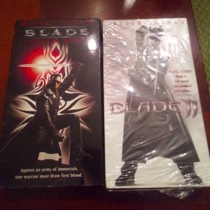 Marvel Blade movie VHS